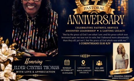 Weekly Virtual Worship Service ad Announcements – October 25, 2026